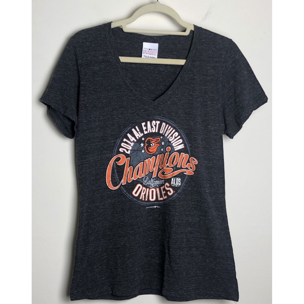 Genuine Merchandise Baltimore Orioles AL East Division Champions 2014 T-shirt S